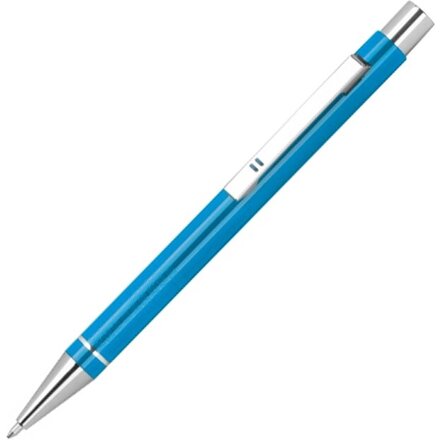Ручка "Almeira" бирюзовый/серебристый