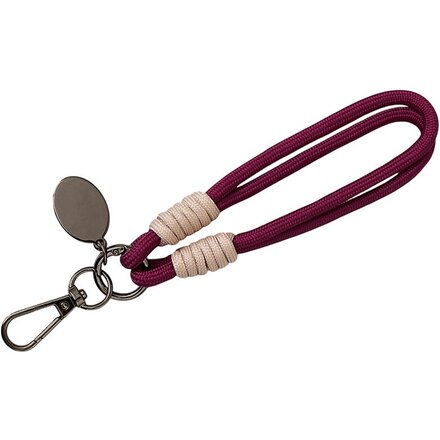 Брелок-браслет "Bohemian", бургунди