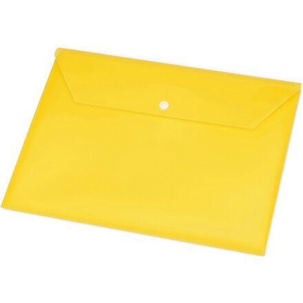 Папка конверт "19117" желтый