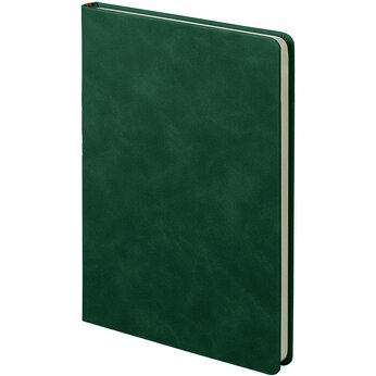 Ежедневник недатированный "Muse" А5, зеленый/коричневый