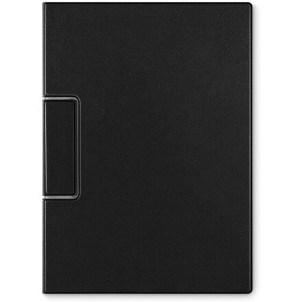 Планшет на магнитах с крышкой из экокожи "Favor", черный