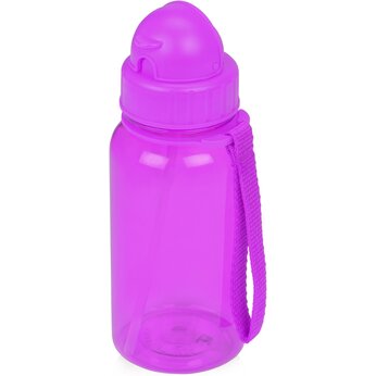 Бутылка для воды "Kidz" прозрачный фиолетовый