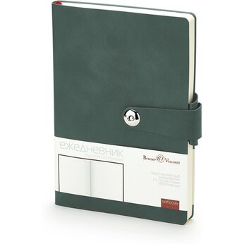 Ежедневник недатированный «Primavera» А5, темно-зеленый
