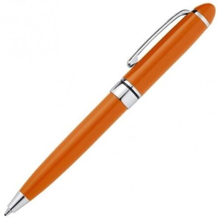 Ручка шариковая автоматическая "Elizabethtown" оранжевый/серебристый