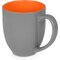 Кружка "Gracy" , серый/оранжевый