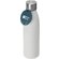Бутылка для воды "Rely" матовый белый/серебристый