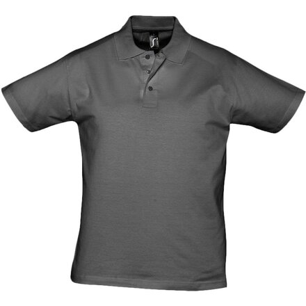 Рубашка-поло "Prescott Men" 170, S, темно-серый
