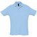 Рубашка-поло мужская "Summer II" 170, XS, голубой