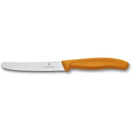 Нож для овощей "Victorinox" оранжевый