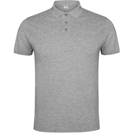 Рубашка-поло мужская "Imperium" 220, S, серый меланж