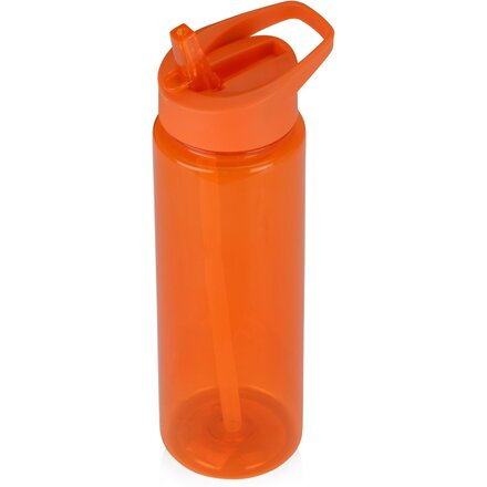 Бутылка для воды "Speedy" прозрачный оранжевый