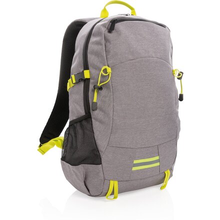 Рюкзак "Outdoor" серый/желтый