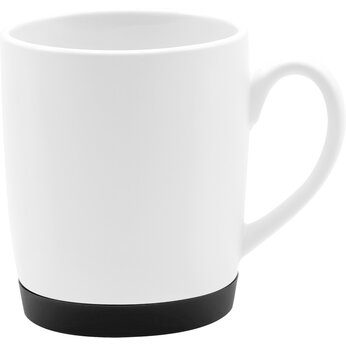 Кружка "Make Me To Go" с манжетой, белый/черный