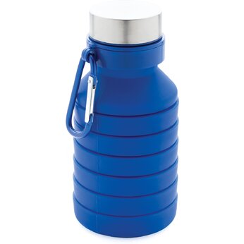 Бутылка для воды "P432.621" с карабином, синий