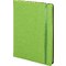 Блокнот А5 "Rily" , зеленое яблоко, срез зеленое яблоко