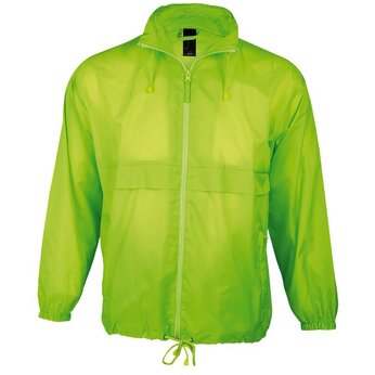 Ветровка унисекс "Surf" 210, L, лаймовый