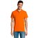 Рубашка-поло мужская "Summer II" 170, L, оранжевый