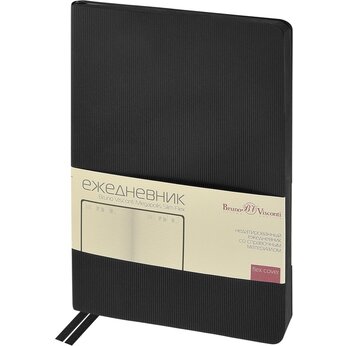 Ежедневник недатированный «Megapolis Slim flex» A5, , черный