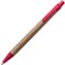 Ручка шариковая автоматическая "Bristol" коричневый/красный