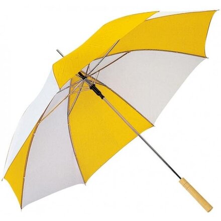 Зонт-трость "Aix-en-Provence" белый/желтый