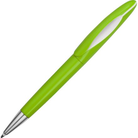 Ручка шариковая "Chink" зеленое яблоко/белый