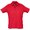 Рубашка-поло мужская "Summer II" 170, XS, х/б, красный