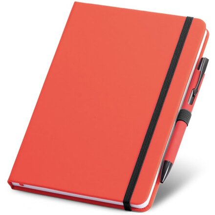 Набор "Shaw" красный: блокнот и ручка шариковая автоматическая