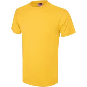 Футболка мужская "Super club" 130-140, XXL, желтый