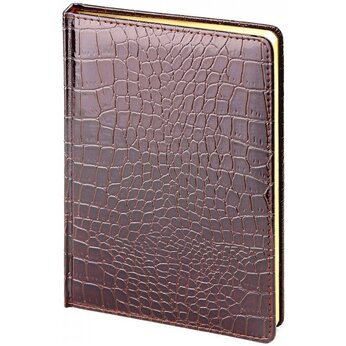 Ежедневник недатированный «Caiman» А5, коричневый