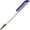 Ручка шариковая автоматическая "Flow B 30 CR" белый/темно-фиолетовый