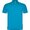 Рубашка-поло мужская "Austral" 180, M, х/б, бирюзовый