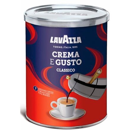 Кофе молотый "Lavazza Crema e Gusto" ж/б