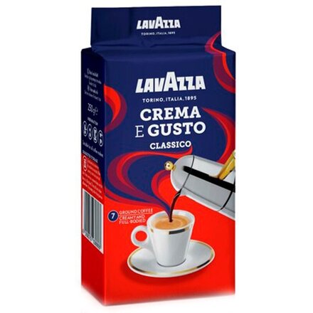 Кофе молотый "Lavazza Crema e Gusto" пачка