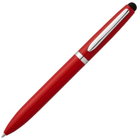 Ручка шариковая "Brayden" красный/серебристый