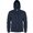 Толстовка унисекс "EVEREST 2" 260, 4XL, х/б/полиэст., с капюшоном, на молнии, т.-синий