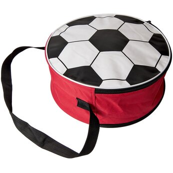 Сумка спортивная "161030/24", красный/белый/черный