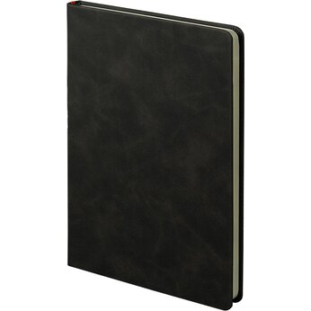 Ежедневник недатированный "Muse" А5, черный/оранжевый