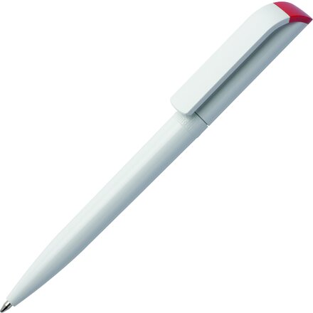 Ручка шариковая автоматическая "TA2-B" белый/красный