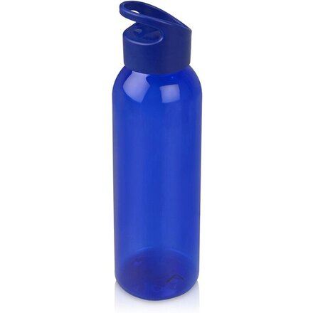 Бутылка для воды "Plain" прозрачный синий