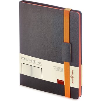 Ежедневник недатированный "Leggenda" черный