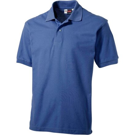 Рубашка-поло мужская "Boston" 180, L, ярко-синий