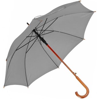 Зонт-трость "Nancy" серый