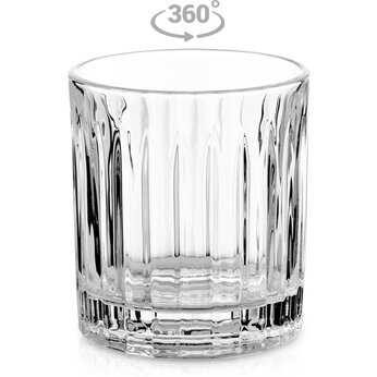 Бокал для виски "Brutal" вращающийся, прозрачный