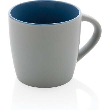 Кружка "P434.005", серый/синий