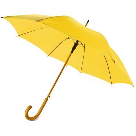 Зонт-трость "Радуга" желтый 135