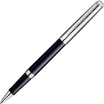Ручка роллер Waterman Hemisphere Deluxe, серебристый/черный