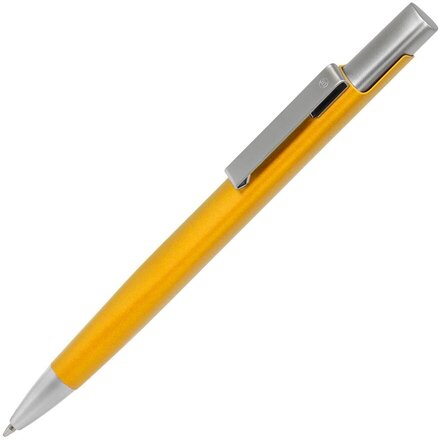 Ручка шариковая автоматическая "Codex" желтый/серебристый