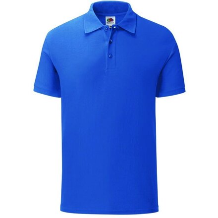 Рубашка-поло мужская "Iconic Polo" 180, S, ярко-синий