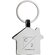 Брелок-домик "P191.6202", серебристый