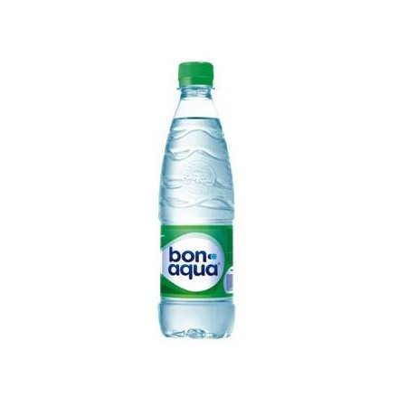 Вода питьевая "Bonaqua" среднегазированная 0,5 л.